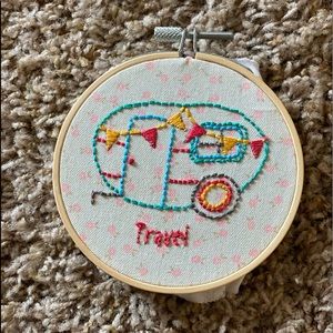 Handmade Embroidered Wall Art